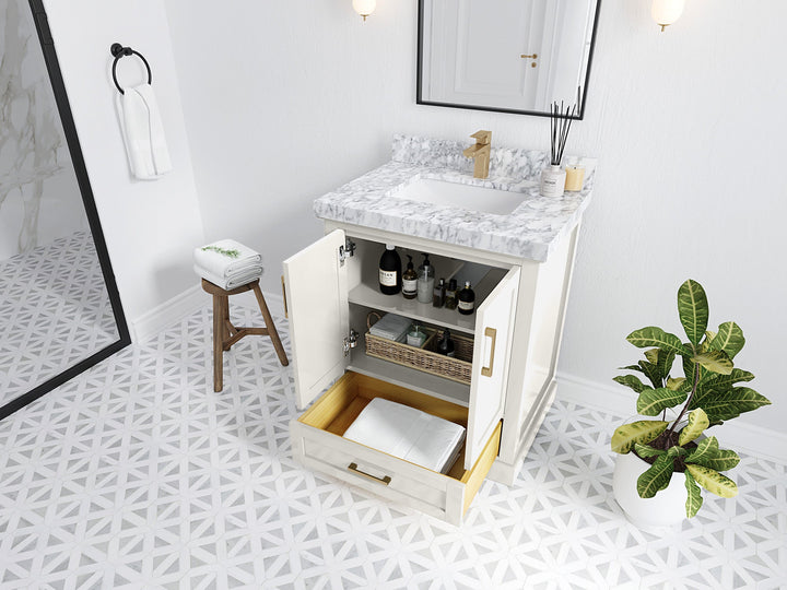 Boston 30 in. W x 22 in. D Single Sink Bathroom Vanity - photo 3
