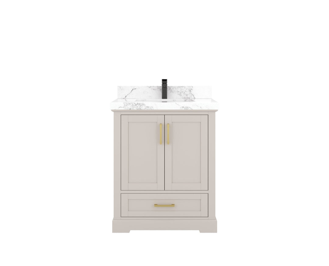 Boston 30 in. W x 22 in. D Single Sink Bathroom Vanity - Willow Bath and Vanity