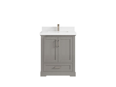 Boston 30 in. W x 22 in. D Single Sink Bathroom Vanity - Willow Bath and Vanity
