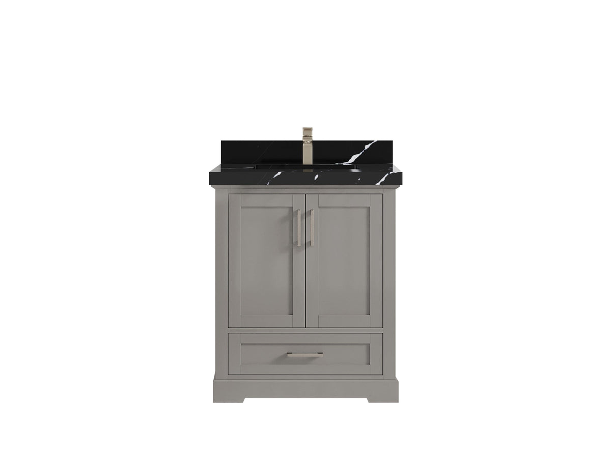 Boston 30 in. W x 22 in. D Single Sink Bathroom Vanity - Willow Bath and Vanity