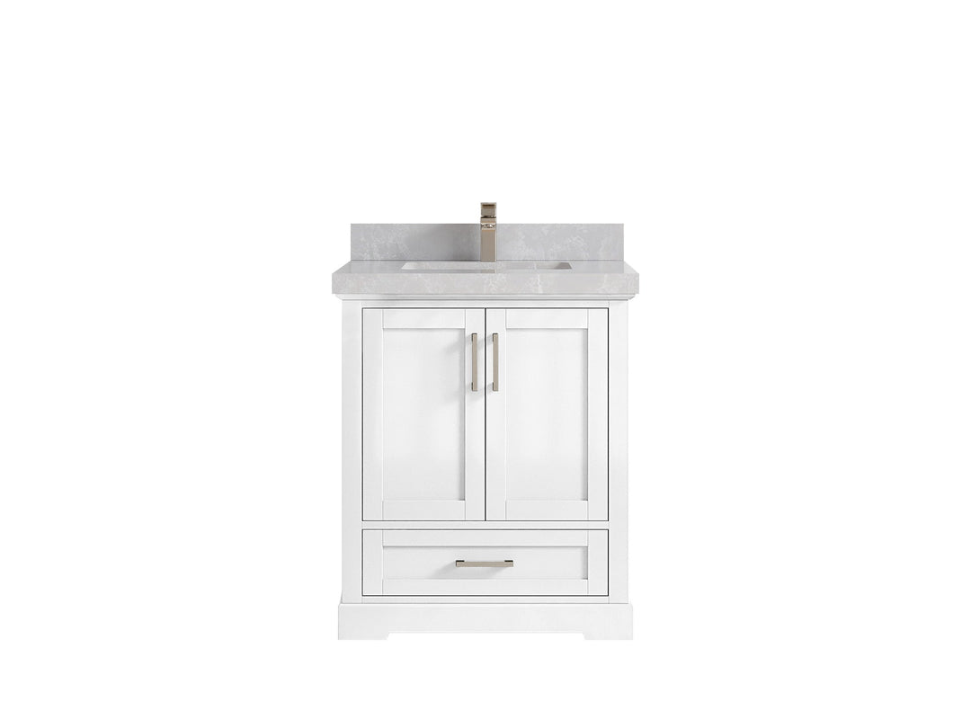 Boston 30 in. W x 22 in. D Single Sink Bathroom Vanity - Willow Bath and Vanity