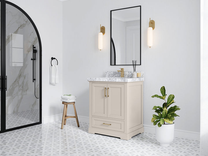 Boston 30 in. W x 22 in. D Single Sink Bathroom Vanity - photo 2