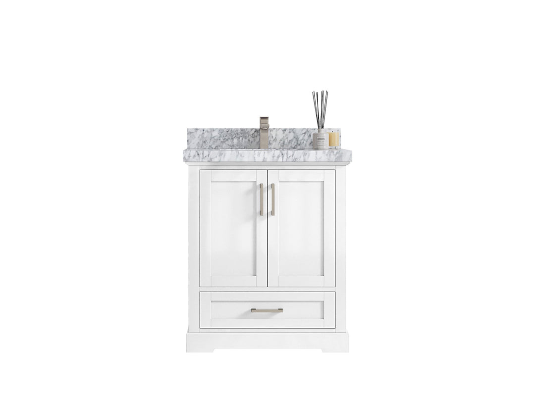 Boston 30 in. W x 22 in. D Single Sink Bathroom Vanity - Willow Bath and Vanity
