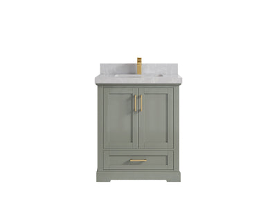 Boston 30 in. W x 22 in. D Single Sink Bathroom Vanity - Willow Bath and Vanity