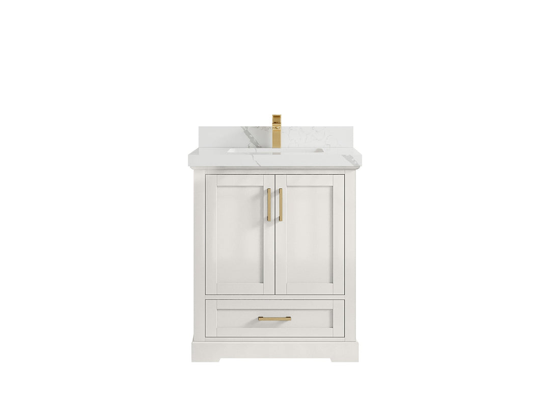 Boston 30 in. W x 22 in. D Single Sink Bathroom Vanity - Willow Bath and Vanity