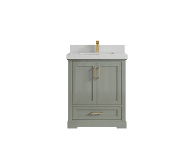 Boston 30 in. W x 22 in. D Single Sink Bathroom Vanity - Willow Bath and Vanity