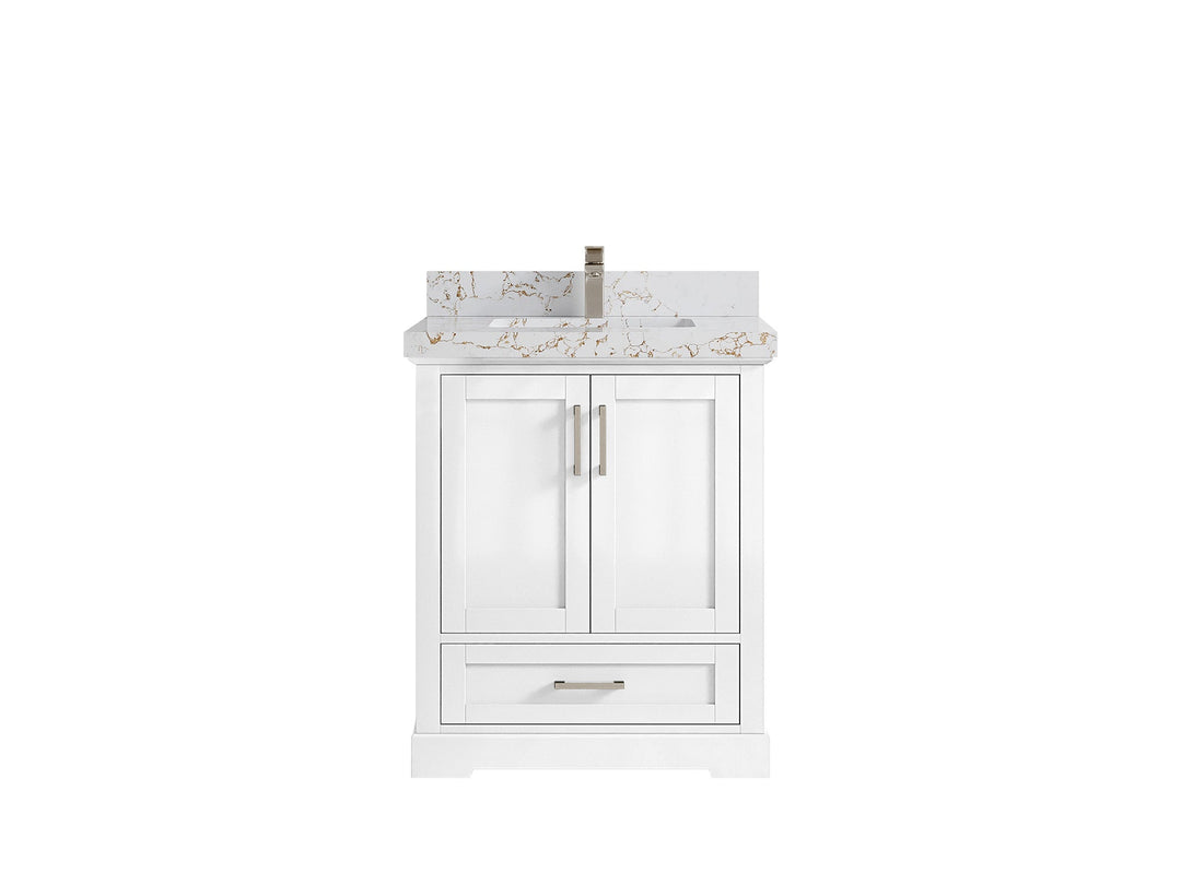 Boston 30 in. W x 22 in. D Single Sink Bathroom Vanity - Willow Bath and Vanity