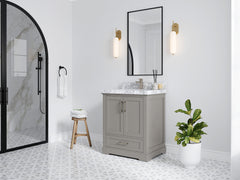 Boston 30 in. W x 22 in. D Single Sink Bathroom Vanity - photo 2