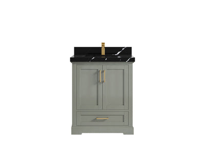 Boston 30 in. W x 22 in. D Single Sink Bathroom Vanity - Willow Bath and Vanity