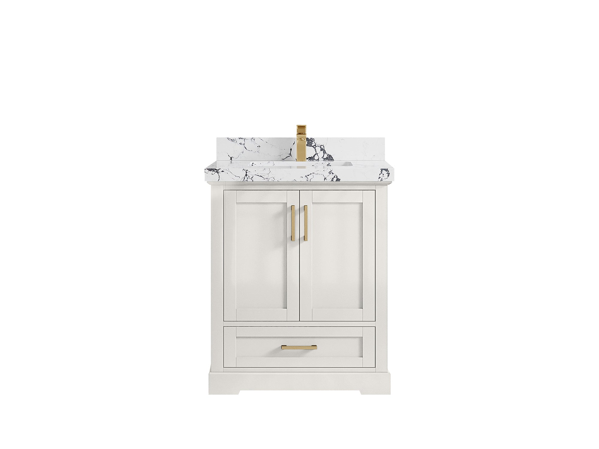 Boston 30 in. W x 22 in. D Single Sink Bathroom Vanity - Willow Bath and Vanity