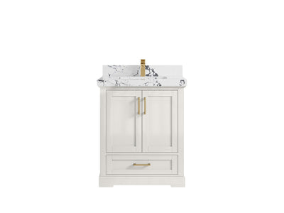 Boston 30 in. W x 22 in. D Single Sink Bathroom Vanity - Willow Bath and Vanity