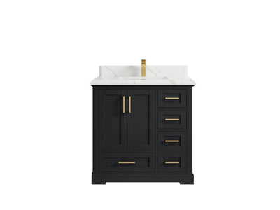 Boston 36 in. W x 22 in. D Center Sink Bathroom Vanity - Willow Bath and Vanity