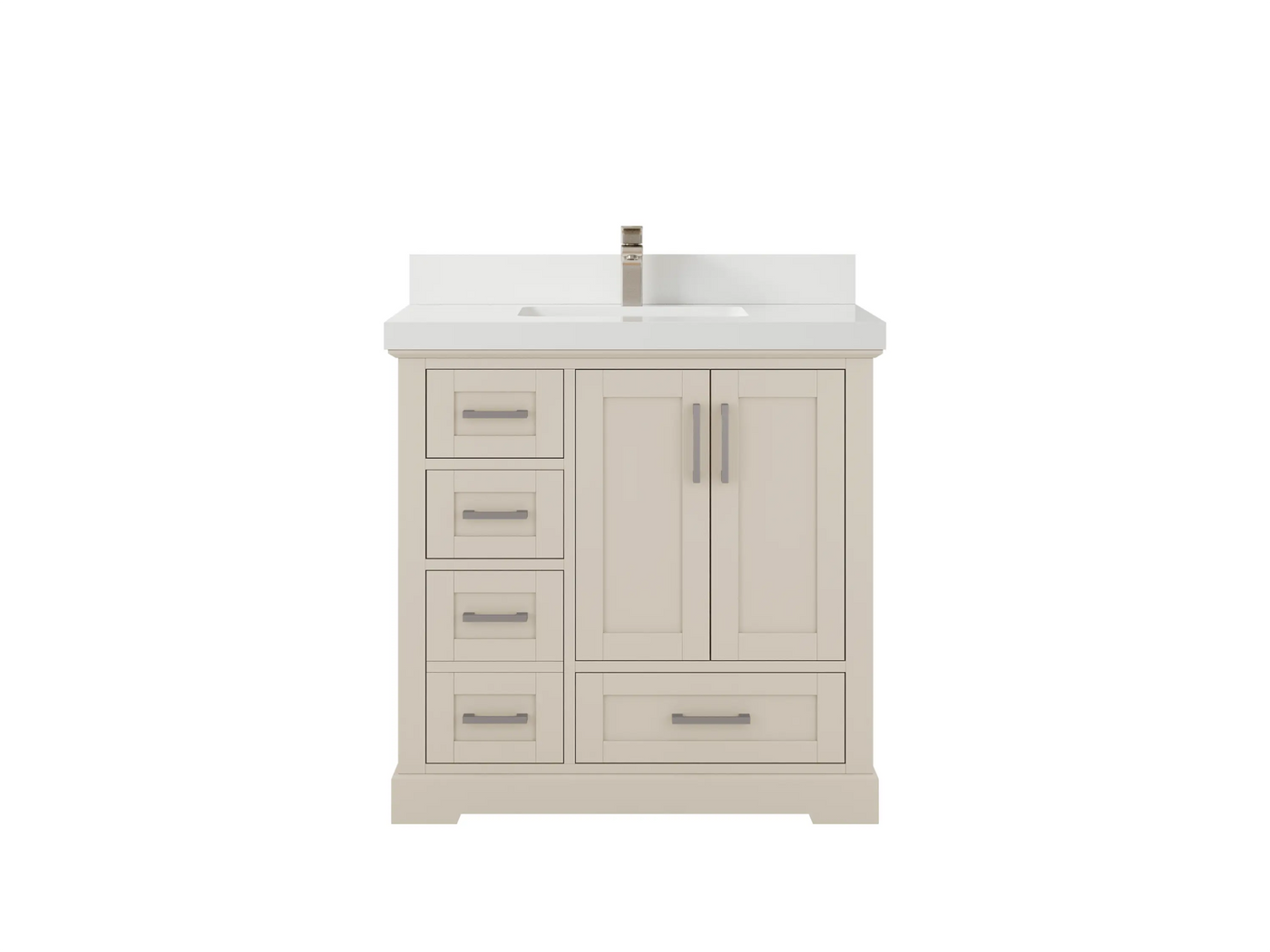 Boston 36 in. W x 22 in. D Center Sink Bathroom Vanity