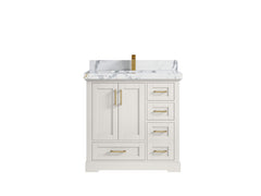 Boston 36 in. W x 22 in. D Center Sink Bathroom Vanity - photo 24
