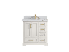 Boston 36 in. W x 22 in. D Center Sink Bathroom Vanity - photo 18