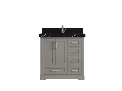 Boston 36 in. W x 22 in. D Center Sink Bathroom Vanity - Willow Bath and Vanity