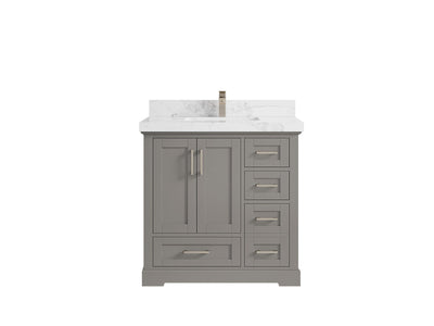Boston 36 in. W x 22 in. D Center Sink Bathroom Vanity - Willow Bath and Vanity