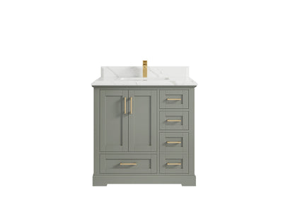 Boston 36 in. W x 22 in. D Center Sink Bathroom Vanity - Willow Bath and Vanity