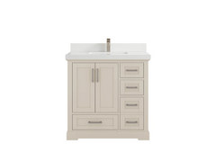 Boston 36 in. W x 22 in. D Center Sink Bathroom Vanity - photo 31