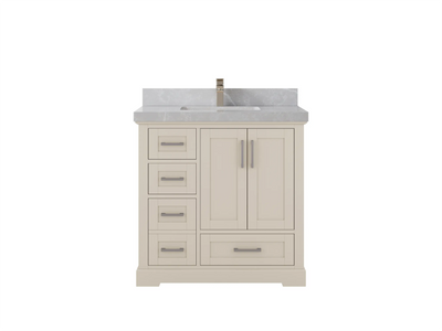 Boston 36 in. W x 22 in. D Center Sink Bathroom Vanity - Willow Bath and Vanity