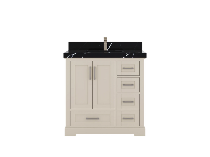 Boston 36 in. W x 22 in. D Center Sink Bathroom Vanity - photo 15