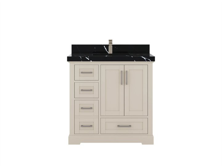 Boston 36 in. W x 22 in. D Center Sink Bathroom Vanity - photo 15