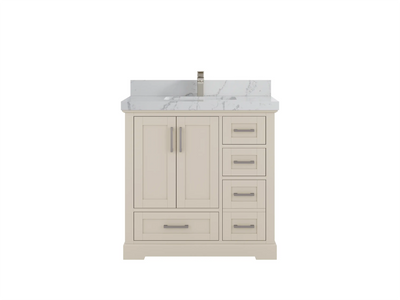 Boston 36 in. W x 22 in. D Center Sink Bathroom Vanity - Willow Bath and Vanity