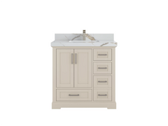 Boston 36 in. W x 22 in. D Center Sink Bathroom Vanity - photo 16