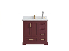 Boston 36 in. W x 22 in. D Center Sink Bathroom Vanity - photo 1