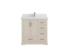 Boston 36 in. W x 22 in. D Center Sink Bathroom Vanity - photo 24