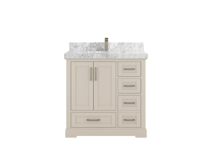 Boston 36 in. W x 22 in. D Center Sink Bathroom Vanity - photo 13