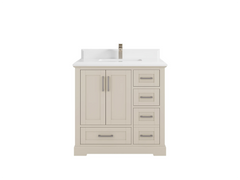 Boston 36 in. W x 22 in. D Center Sink Bathroom Vanity - photo 23