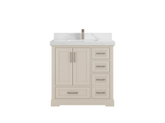 Boston 36 in. W x 22 in. D Center Sink Bathroom Vanity - photo 17