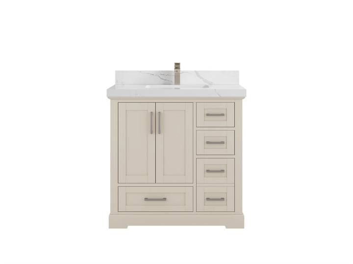 Boston 36 in. W x 22 in. D Center Sink Bathroom Vanity - photo 17