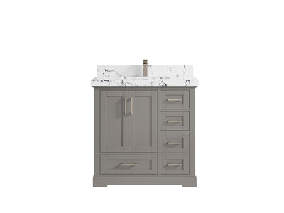 Boston 36 in. W x 22 in. D Center Sink Bathroom Vanity - Willow Bath and Vanity