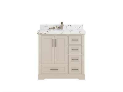 Boston 36 in. W x 22 in. D Center Sink Bathroom Vanity - Willow Bath and Vanity