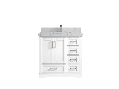 Boston 36 in. W x 22 in. D Center Sink Bathroom Vanity - Willow Bath and Vanity