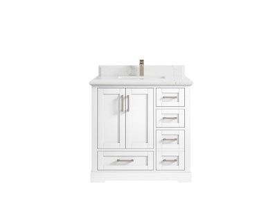 Boston 36 in. W x 22 in. D Center Sink Bathroom Vanity - Willow Bath and Vanity