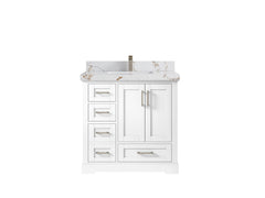 Boston 36 in. W x 22 in. D Center Sink Bathroom Vanity - photo 36