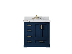 Boston 36 in. W x 22 in. D Center Sink Bathroom Vanity - photo 19