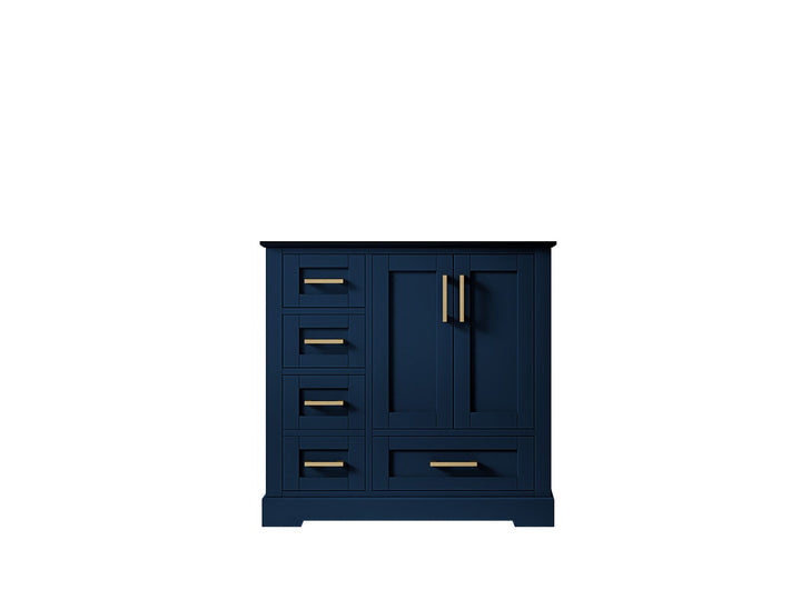 Boston 36" W x 22" D Center Sink Vanity for Modern Bathroom Spaces - photo 48
