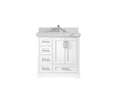 Boston 36 in. W x 22 in. D Center Sink Bathroom Vanity - photo 18