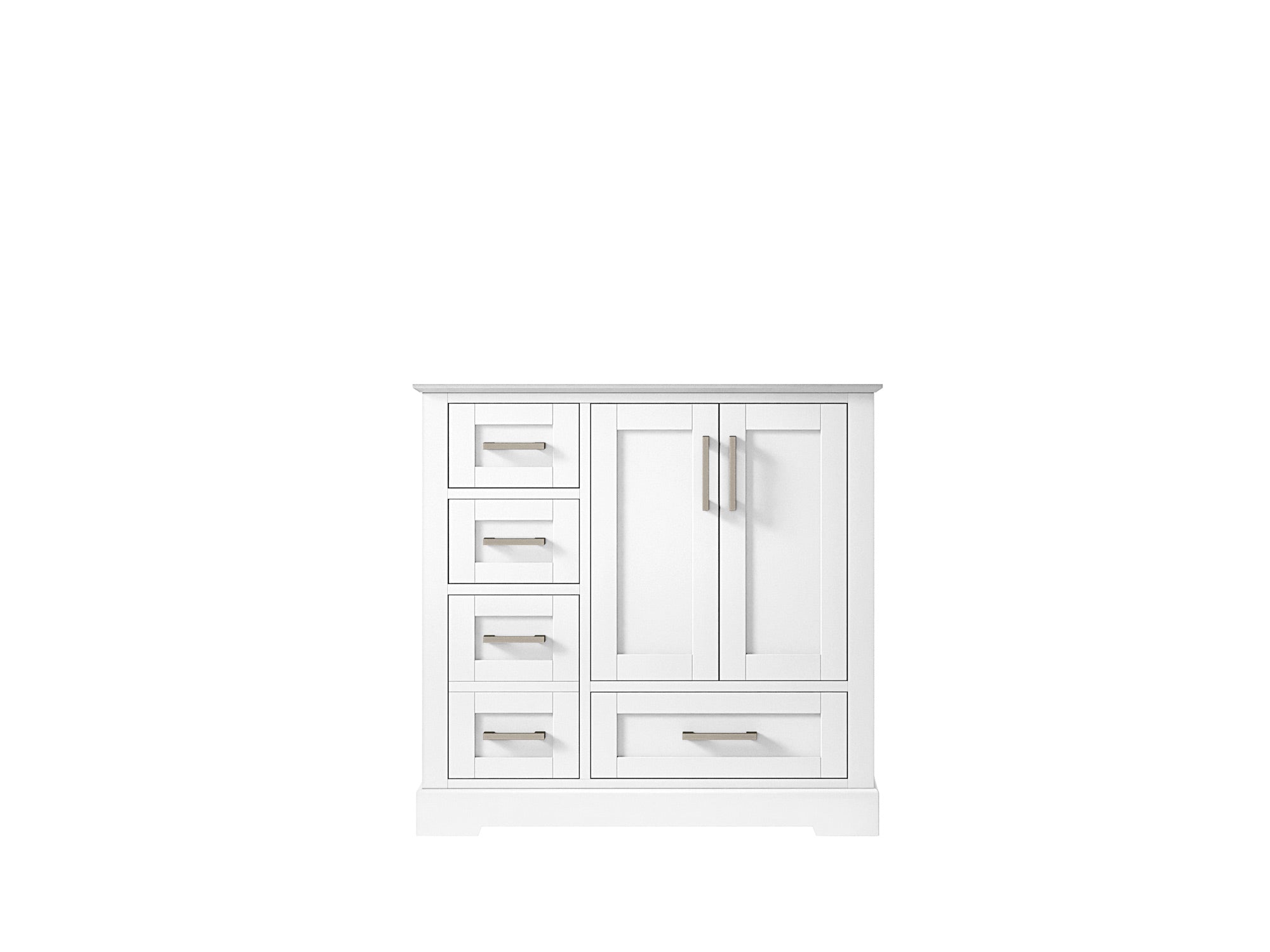 Boston 36" W x 22" D Center Sink Vanity for Modern Bathroom Spaces - Willow Bath and Vanity