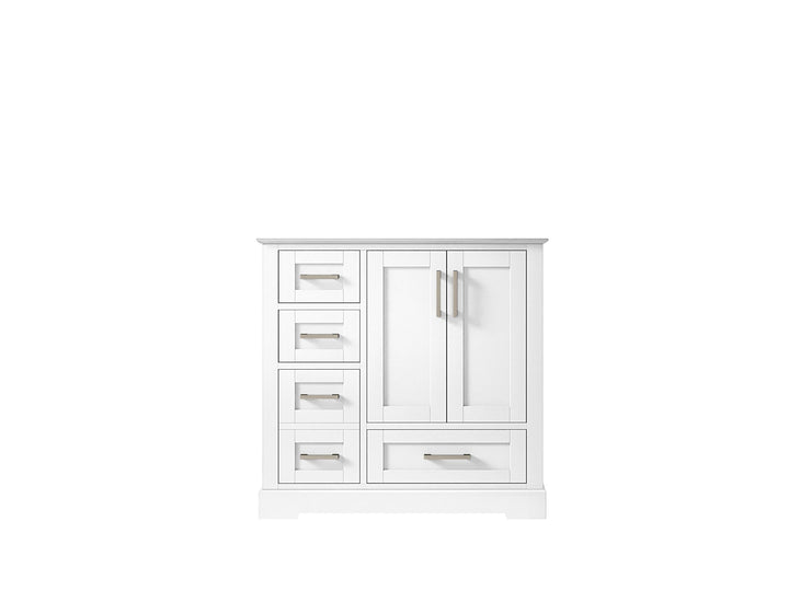 Boston 36" W x 22" D Center Sink Vanity for Modern Bathroom Spaces - photo 49