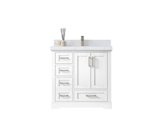 Boston 36 in. W x 22 in. D Center Sink Bathroom Vanity - photo 1