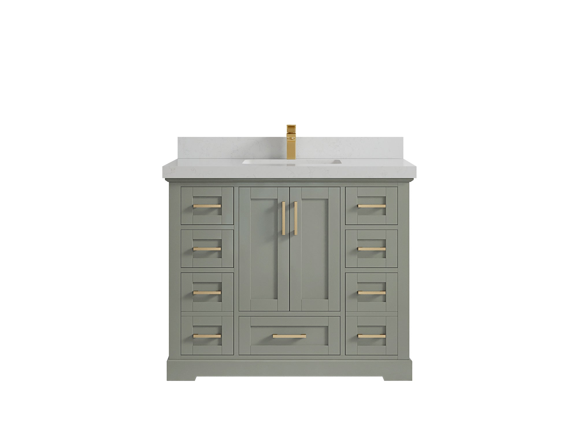Boston 42 in. W x 22 in. D Single Sink Bathroom Vanity - Willow Bath and Vanity