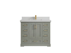 Boston 42 in. W x 22 in. D Single Sink Bathroom Vanity - photo 16