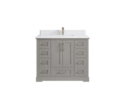 Boston 42 in. W x 22 in. D Single Sink Bathroom Vanity - Willow Bath and Vanity