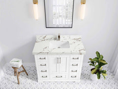Boston 42 in. W x 22 in. D Single Sink Bathroom Vanity - photo 34