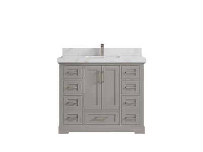 Boston 42 in. W x 22 in. D Single Sink Bathroom Vanity - Willow Bath and Vanity